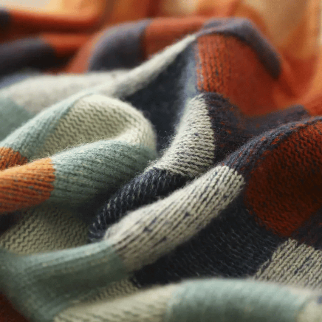 Women's Patchwork Knit Turtleneck for Weekend Wear