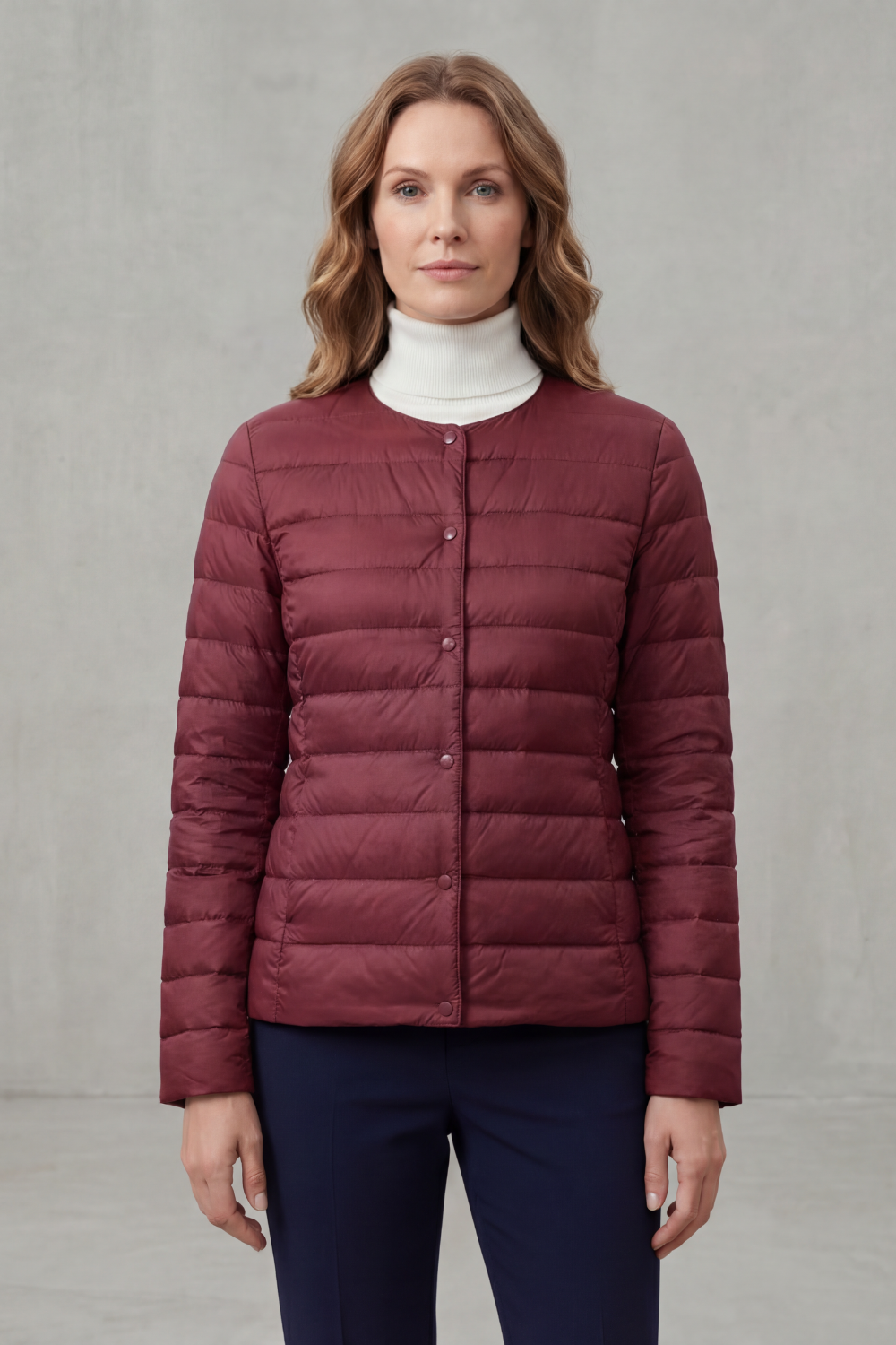Women's Lightweight Quilted Jacket for Layering