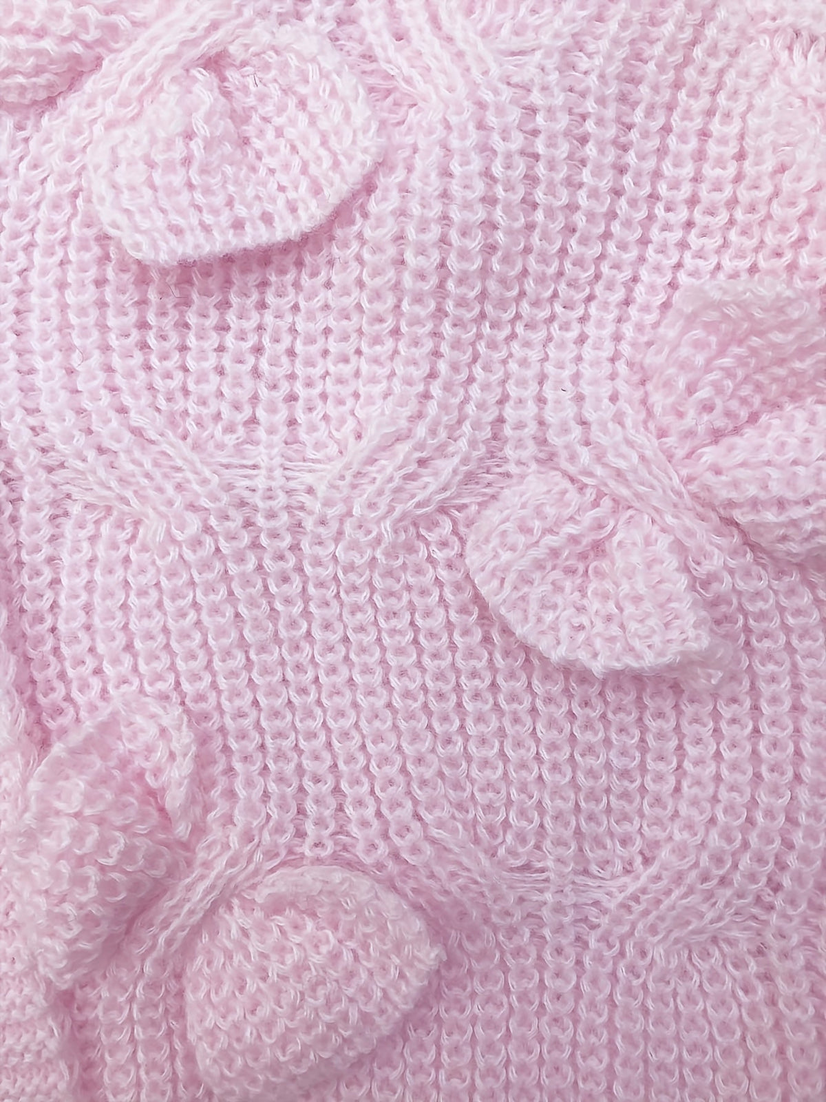 Women's Cable Knit Cardigan with Bow