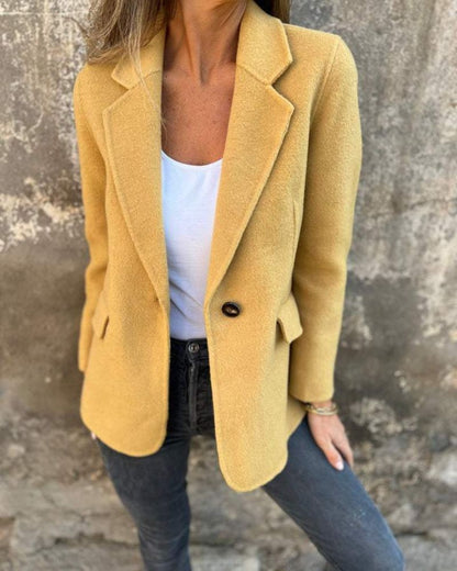 Women's Classic Blazer for Office Meetings