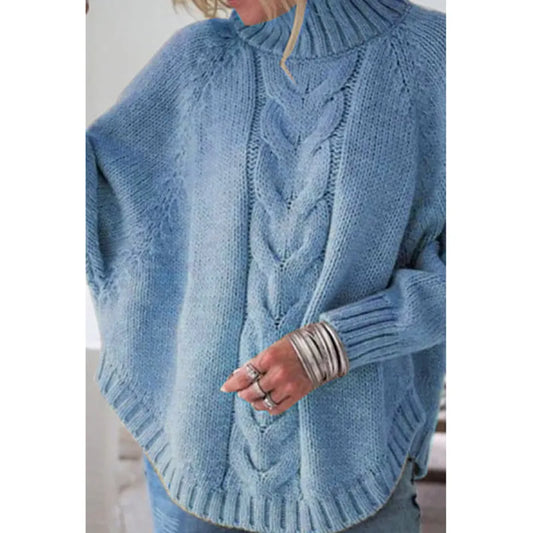 Women's Knitted Pullover for Evening Events