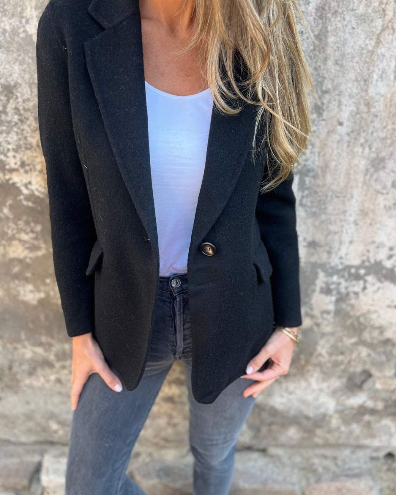 Women's Classic Blazer for Office Meetings