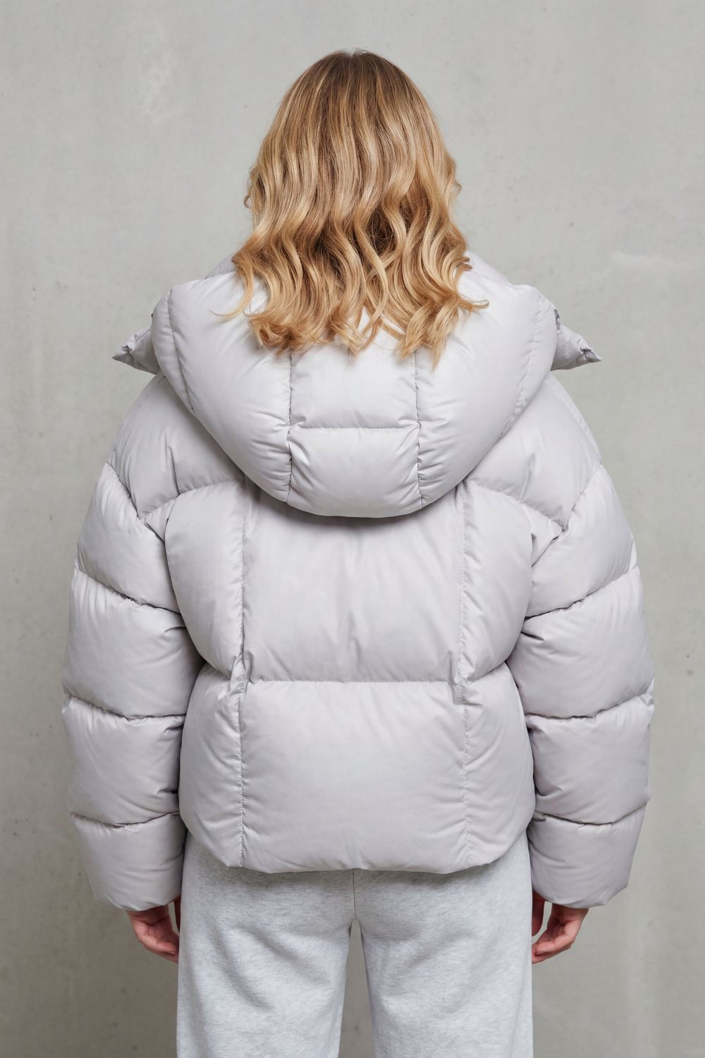 Women's Cropped Puffer Jacket for Daily Wear