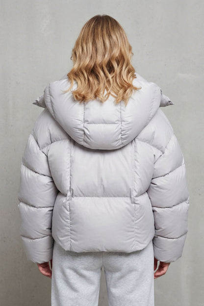 Women's Cropped Puffer Jacket for Daily Wear
