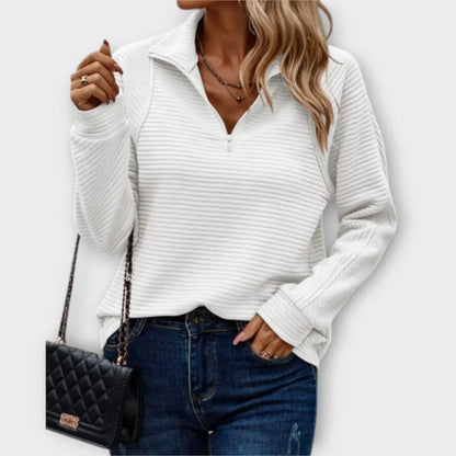 Women's Half-Zip Pullover for Casual Daywear