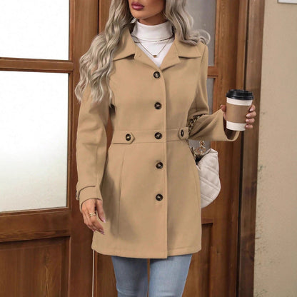 Women's Tailored Trench Coat for Business