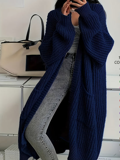 Women's Relaxed Cardigan with Buttons for Office