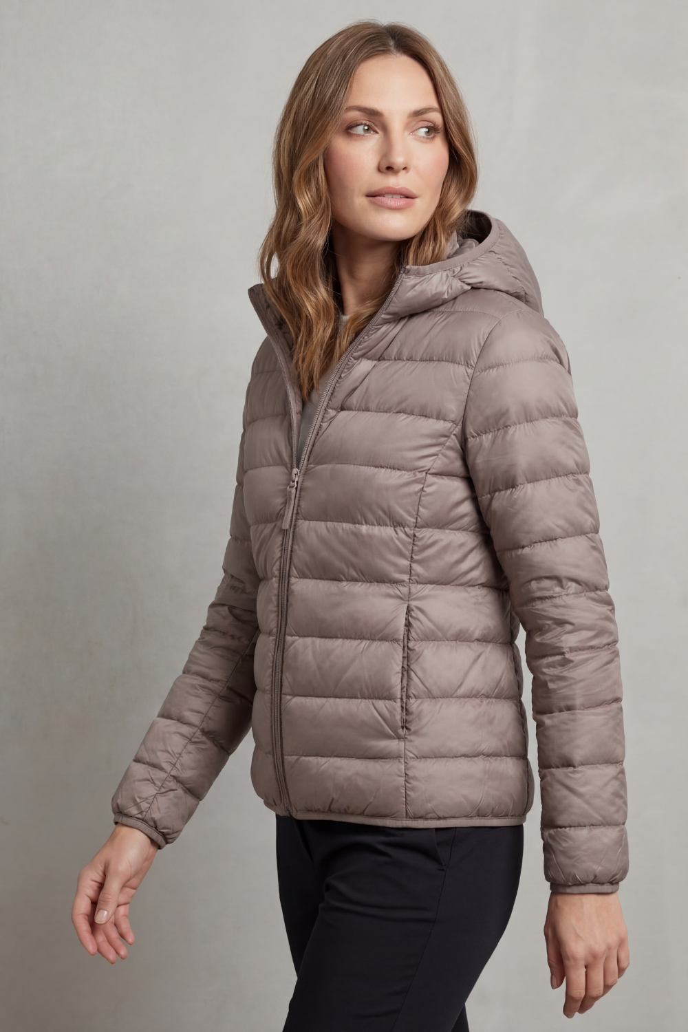 Women's Lightweight Packable Puffer Jacket
