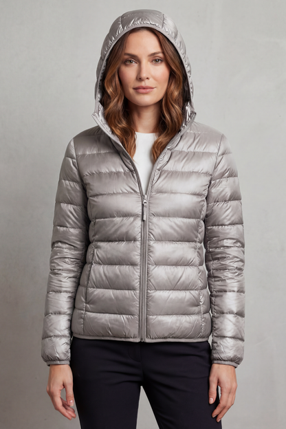 Women's Lightweight Packable Puffer Jacket