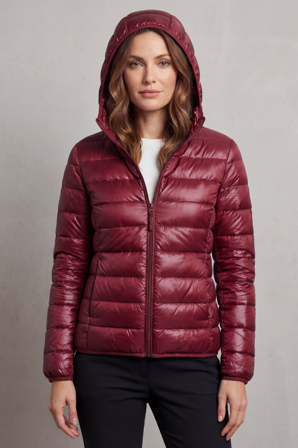 Women's Lightweight Packable Puffer Jacket