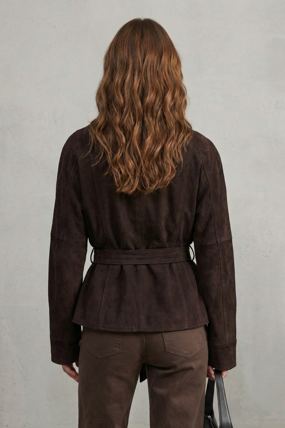 Women's Cropped Wool Jacket for Everyday Layering