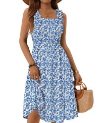 Blue and White