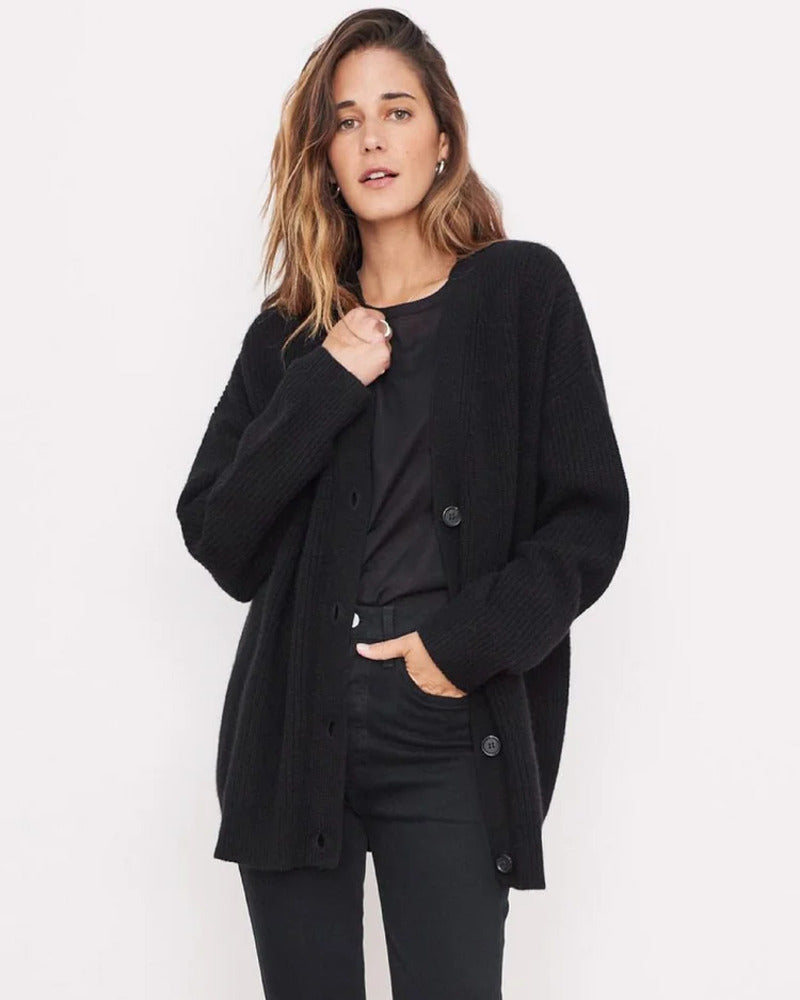 Women's Oversized Cocoon Cardigan for Everyday