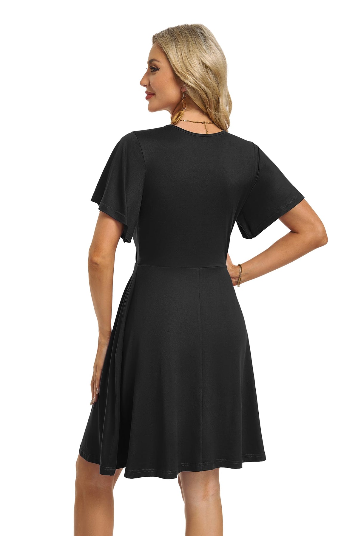 Women's Floral Wrap Dress for Vacation Style