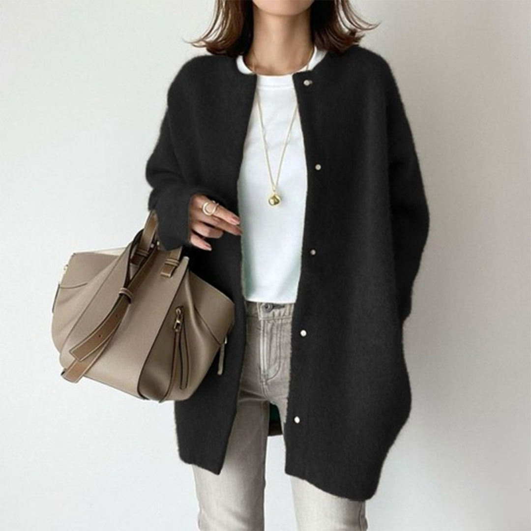 Women's Soft Knit Cardigan for Office Work