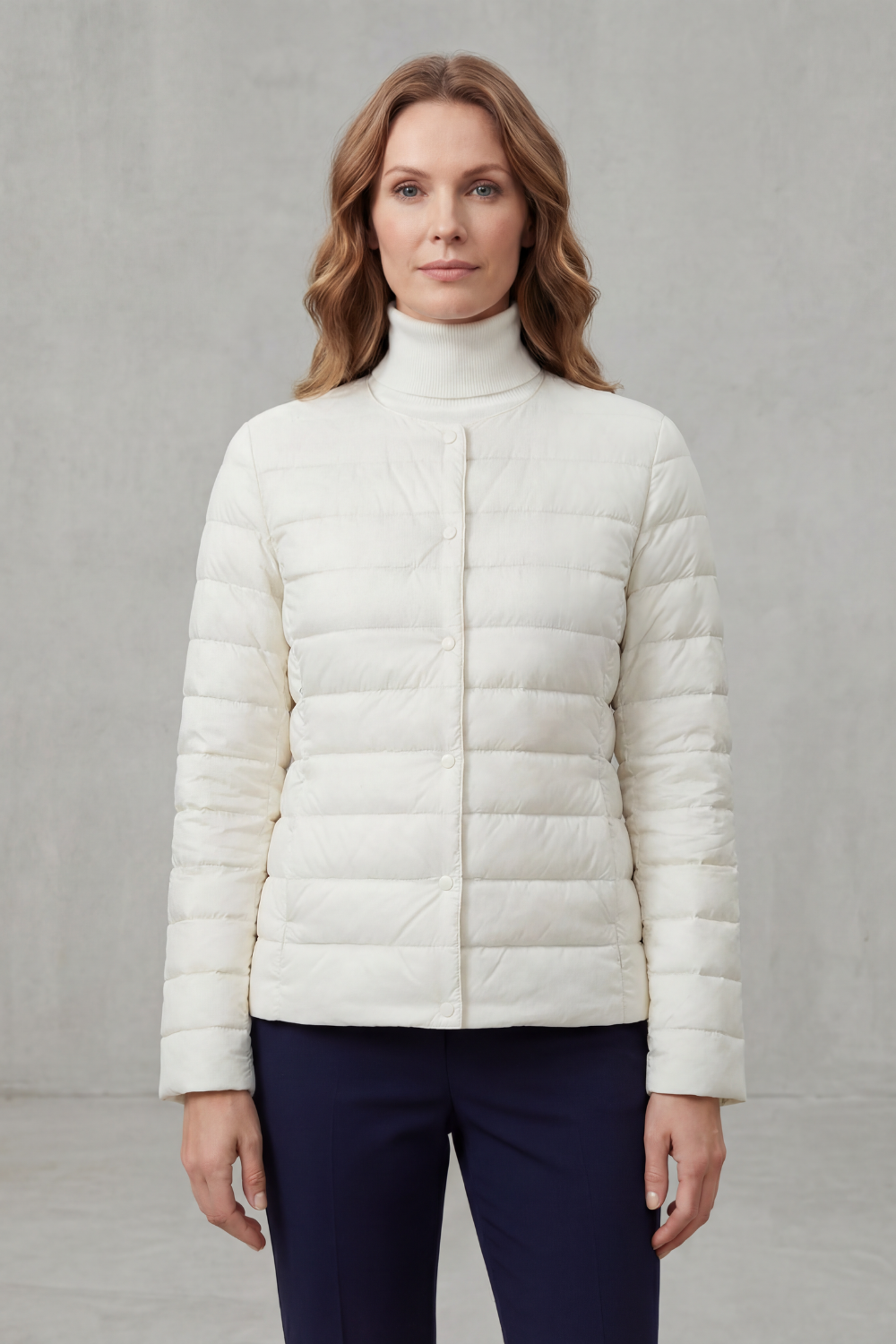 Women's Lightweight Quilted Jacket for Layering
