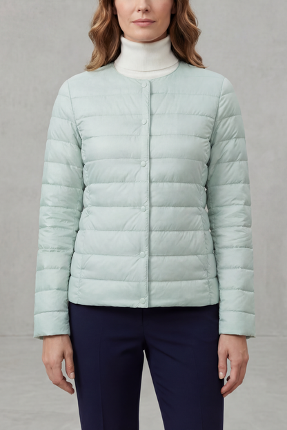 Women's Lightweight Quilted Jacket for Layering