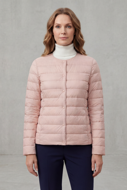 Women's Lightweight Quilted Jacket for Layering
