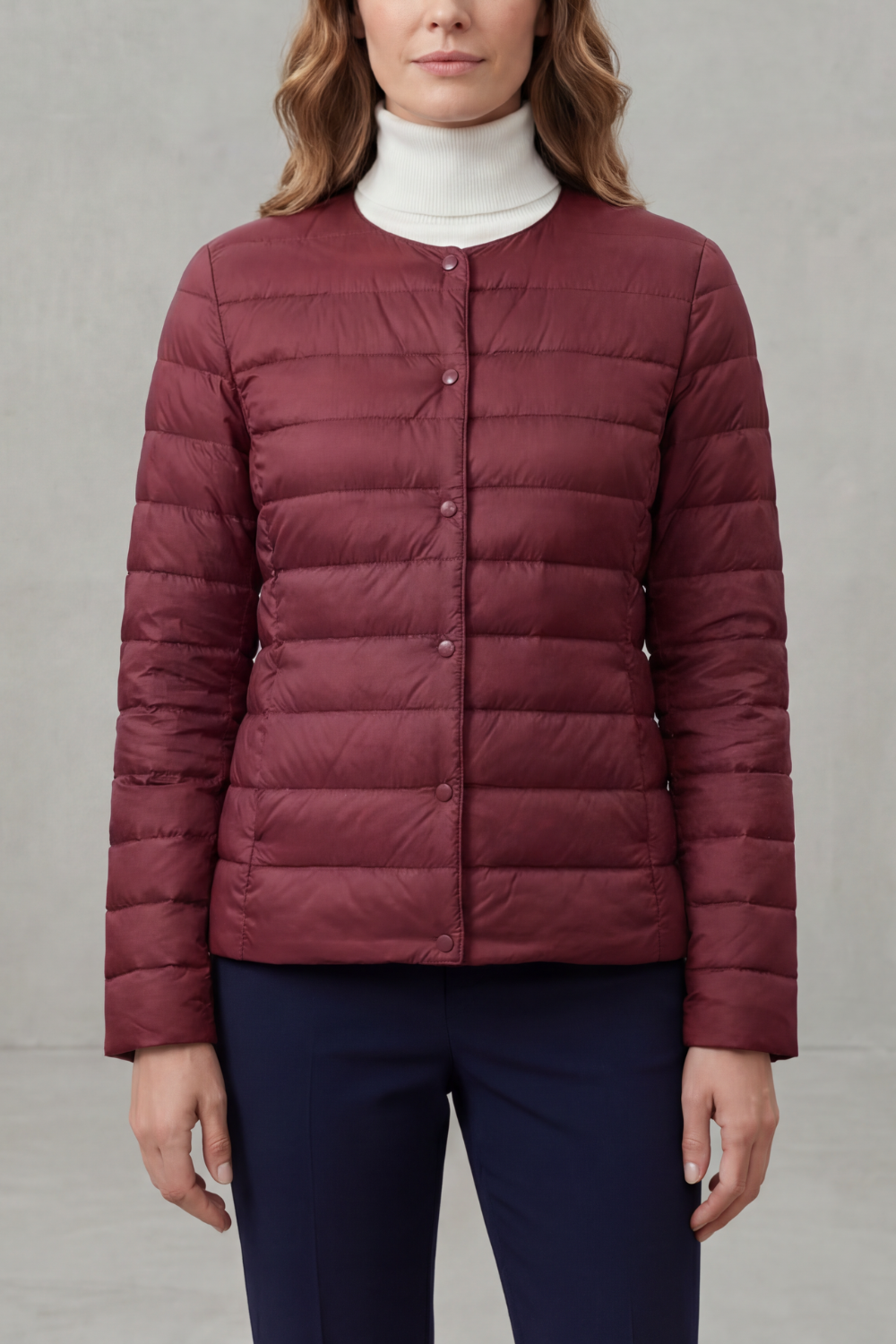 Women's Lightweight Quilted Jacket for Layering