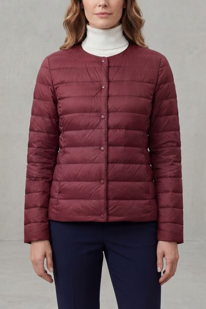 Women's Lightweight Quilted Jacket for Layering