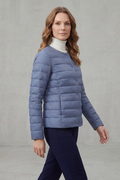 Women's Lightweight Quilted Jacket for Layering