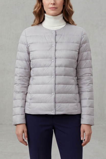 Women's Lightweight Quilted Jacket for Layering