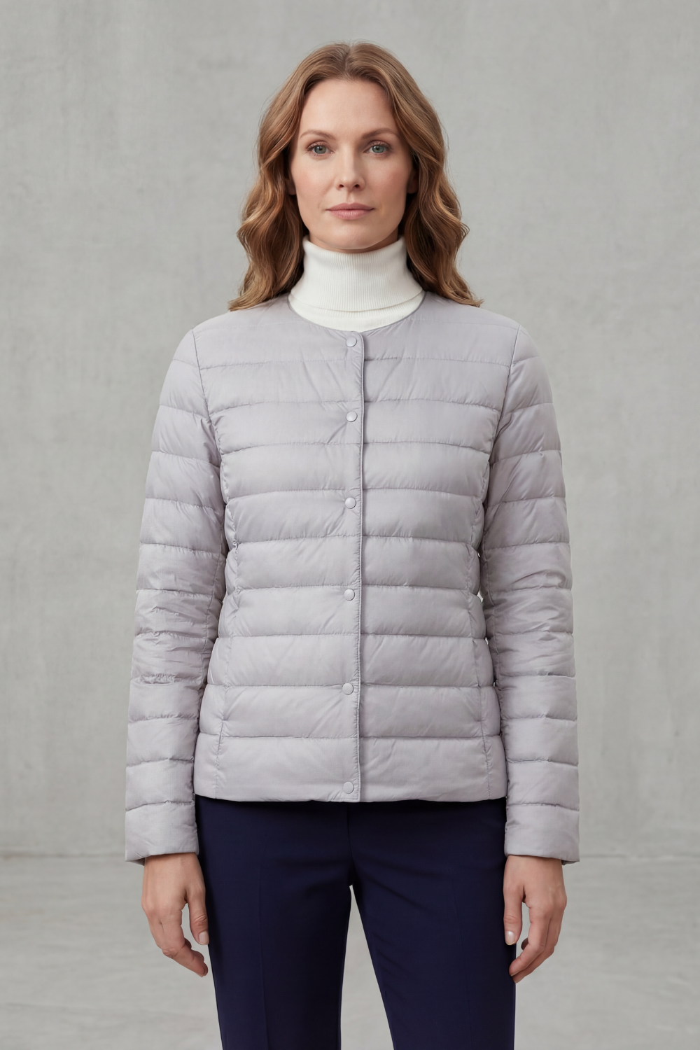 Women's Lightweight Quilted Jacket for Layering