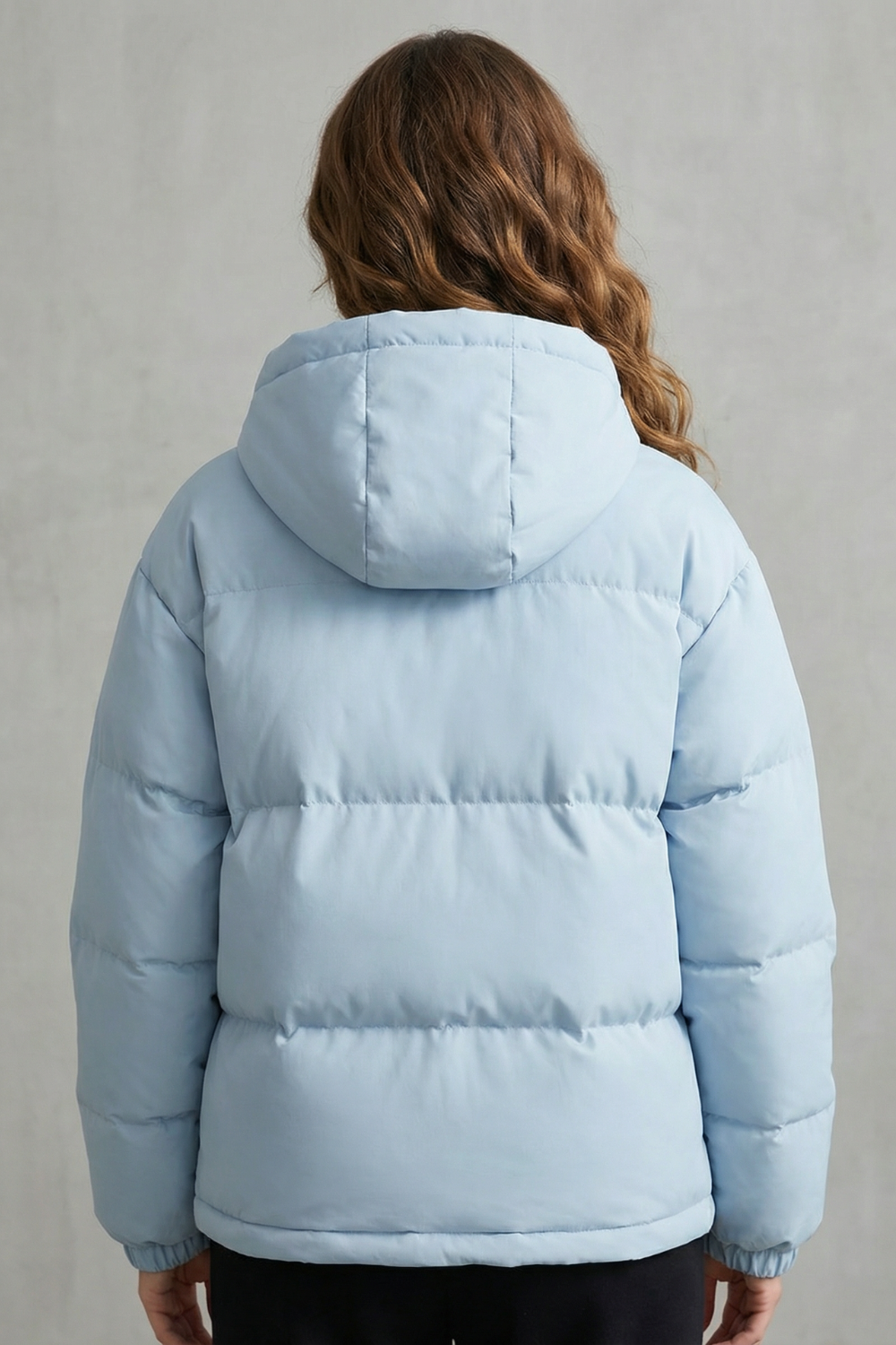Women's Quilted Hooded Puffer Jacket for Cold Weather