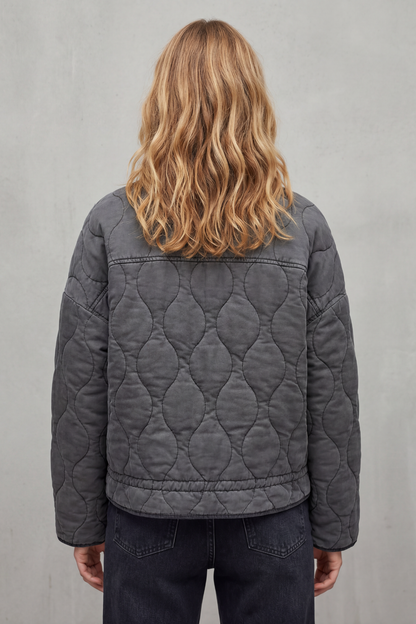 Women's Quilted Puffer Jacket for Cold Weather