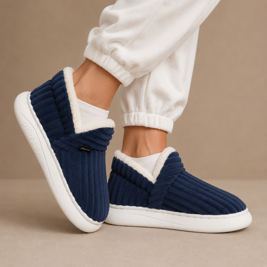 Women's Fleece Slippers for Indoor Winter Wear