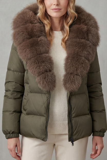 Women's Cozy Puffer Jacket for Everyday Comfort