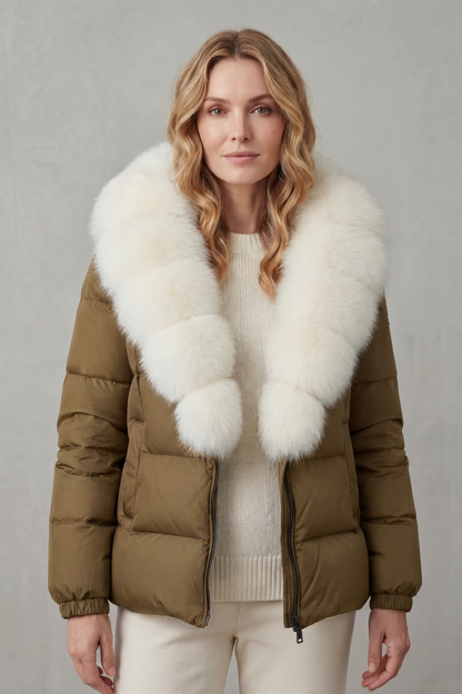 Women's Cozy Puffer Jacket for Everyday Comfort