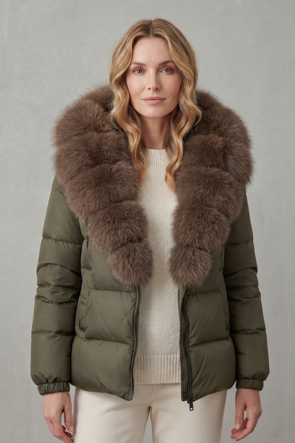 Women's Cozy Puffer Jacket for Everyday Comfort