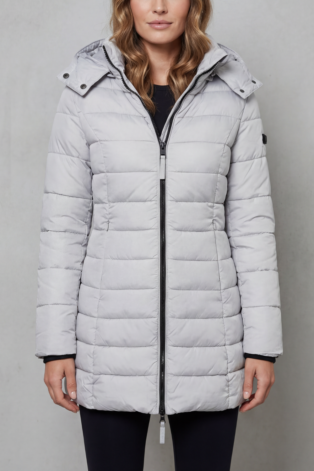 Women's Quilted Puffer Coat for Winter Days