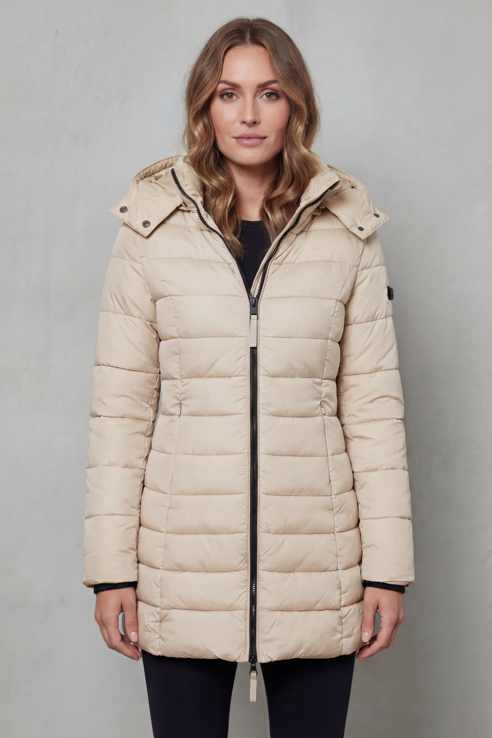 Women's Quilted Puffer Coat for Winter Days