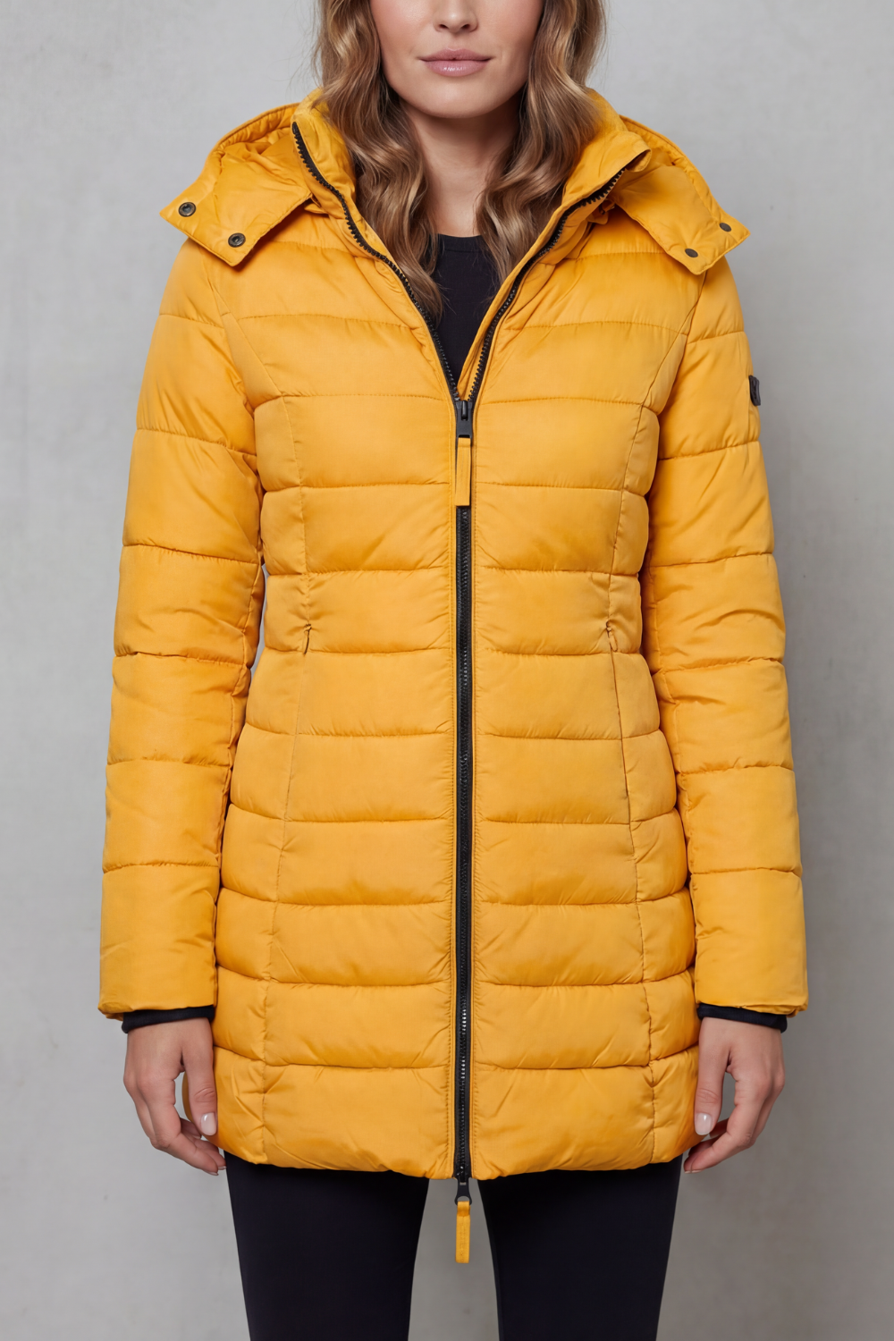Women's Quilted Puffer Coat for Winter Days