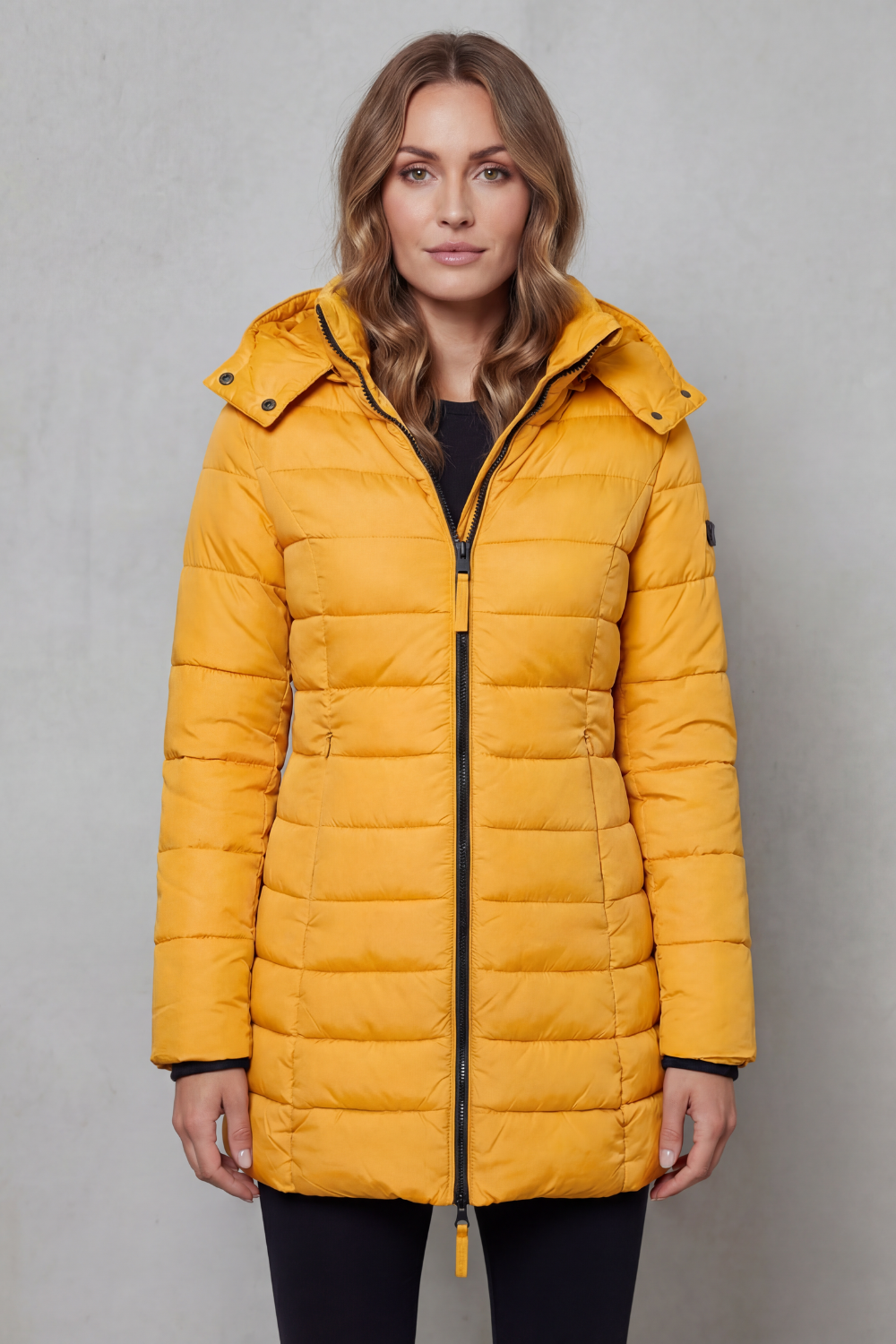 Women's Quilted Puffer Coat for Winter Days