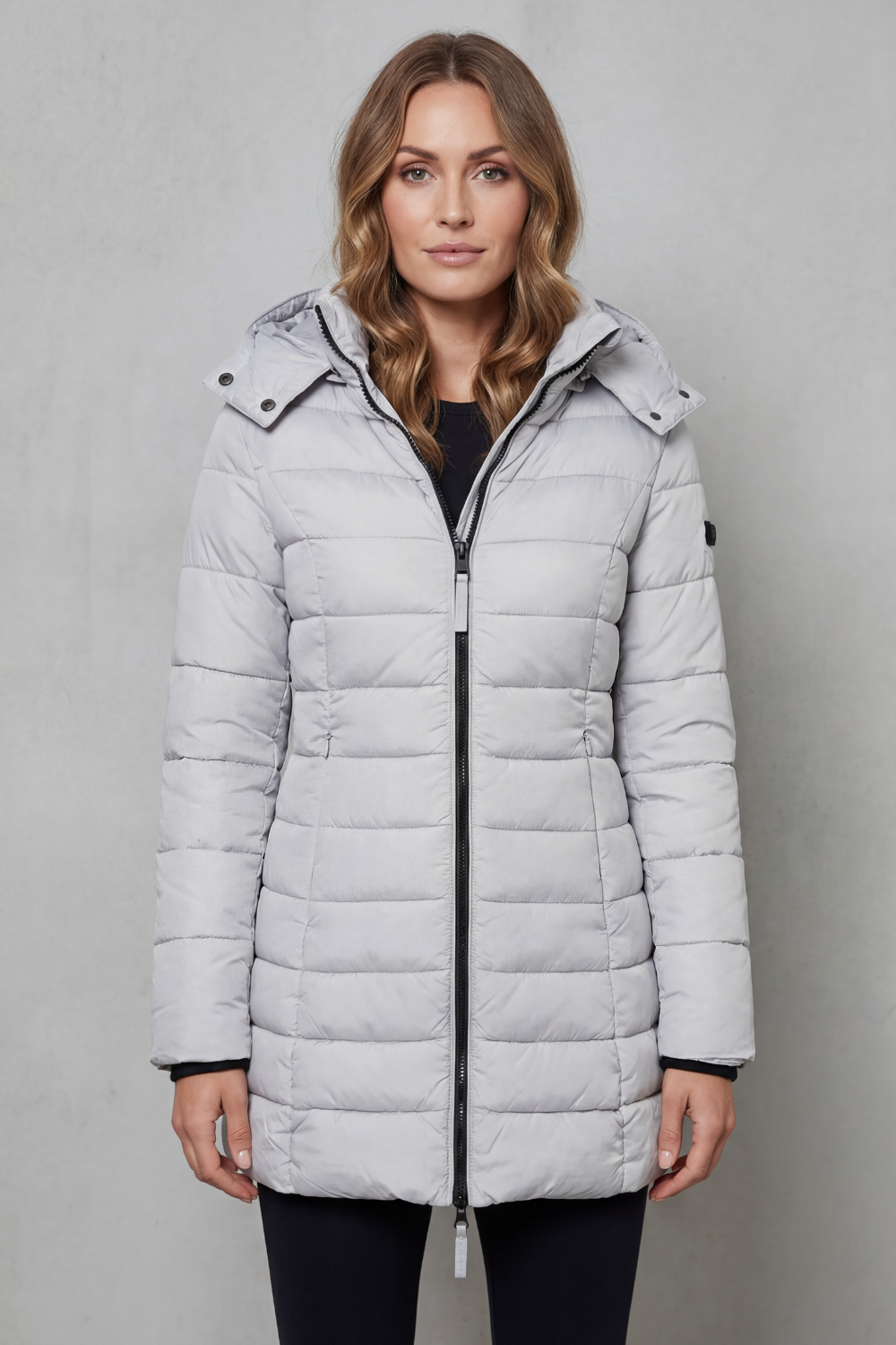 Women's Quilted Puffer Coat for Winter Days