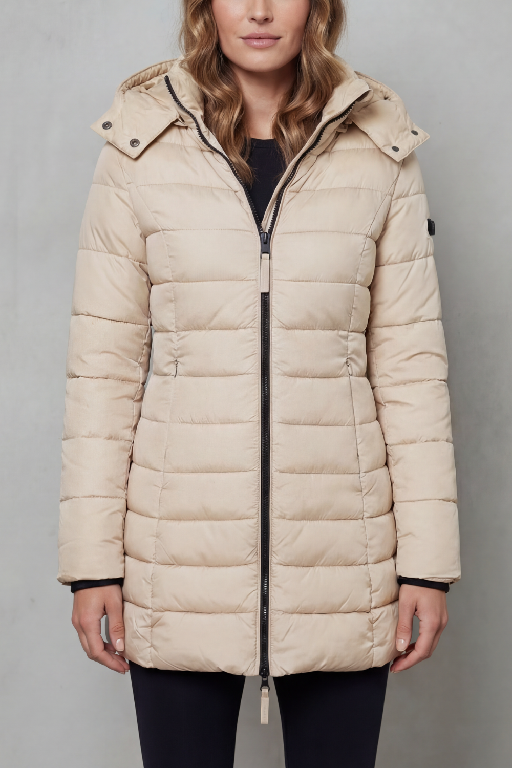 Women's Quilted Puffer Coat for Winter Days