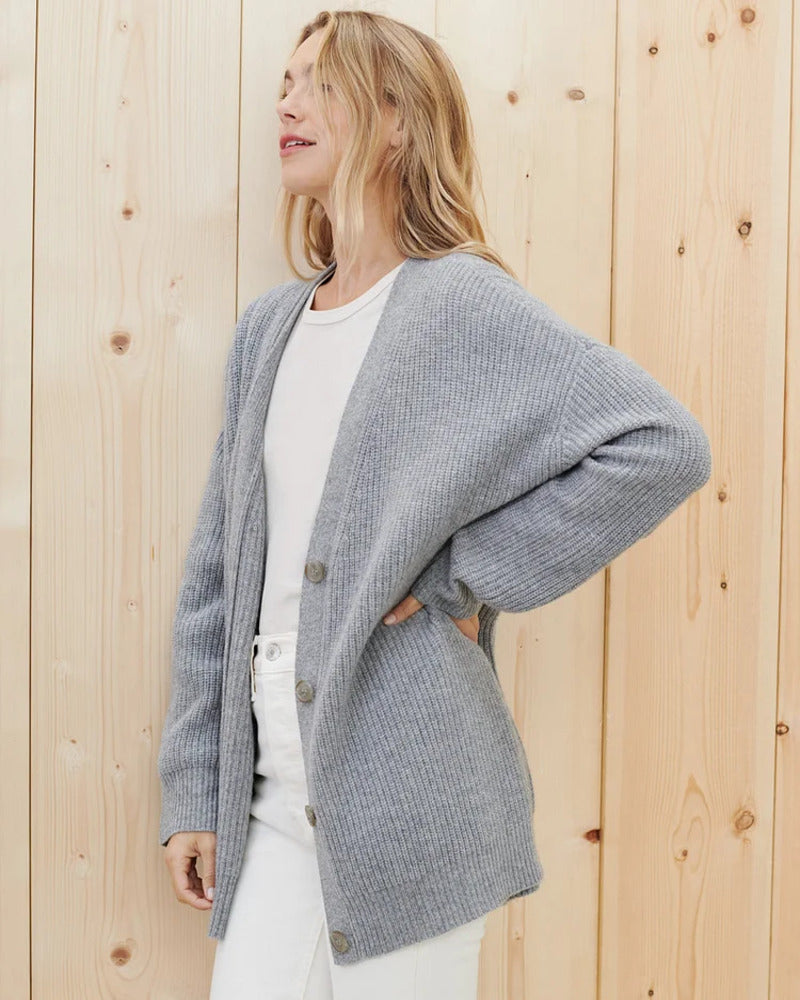 Women's Oversized Cocoon Cardigan for Everyday
