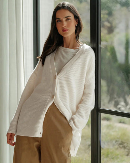 Women's Oversized Cocoon Cardigan for Everyday