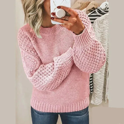 Women's Classic Knit Sweater for Winter Days