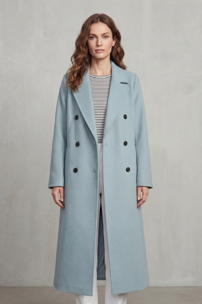 Women's Wool Blend Coat for Cool Days