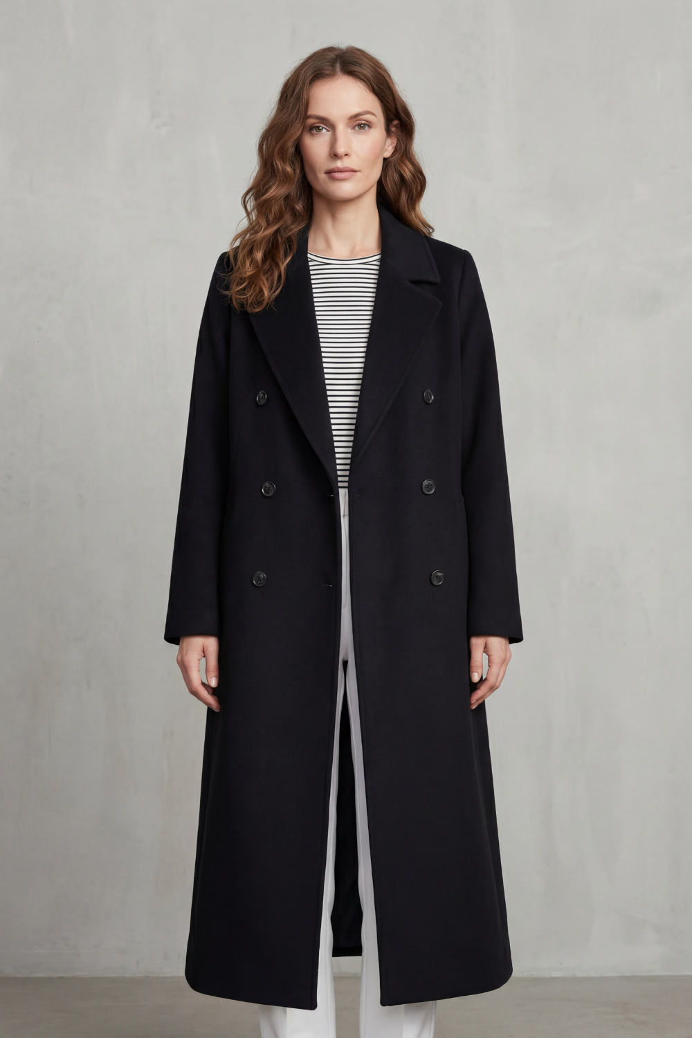 Women's Wool Blend Coat for Cool Days
