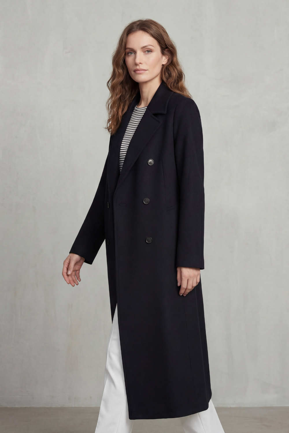 Women's Wool Blend Coat for Cool Days