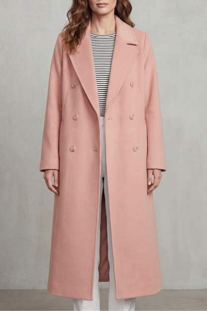 Women's Wool Blend Coat for Cool Days