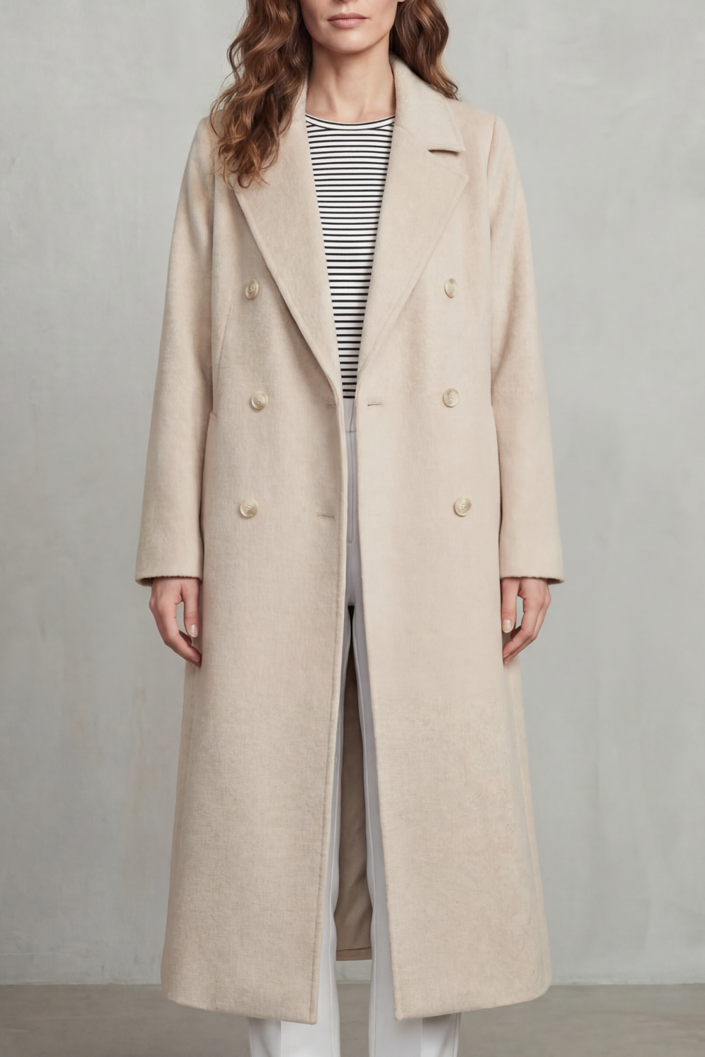 Women's Wool Blend Coat for Cool Days