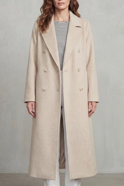 Women's Wool Blend Coat for Cool Days