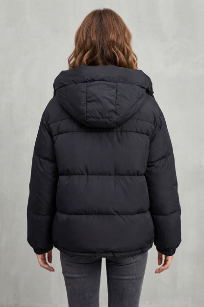 Women's Quilted Puffer Jacket for Daily Wear