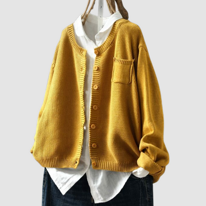 Women's Knit Cardigan for Autumn Layering
